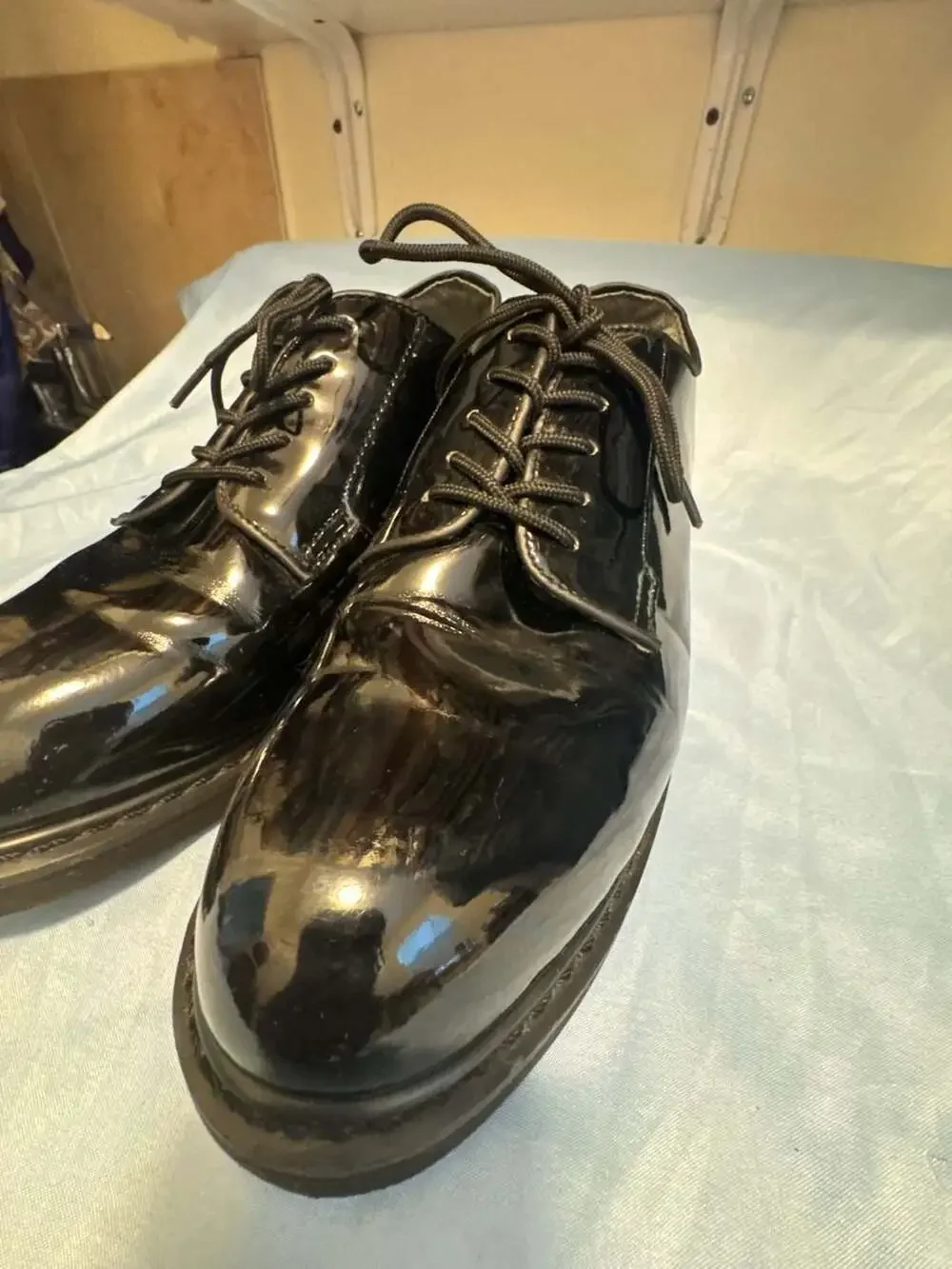 Rothco Uniform Hi-Gloss Oxford Dress Shoes, Size 11